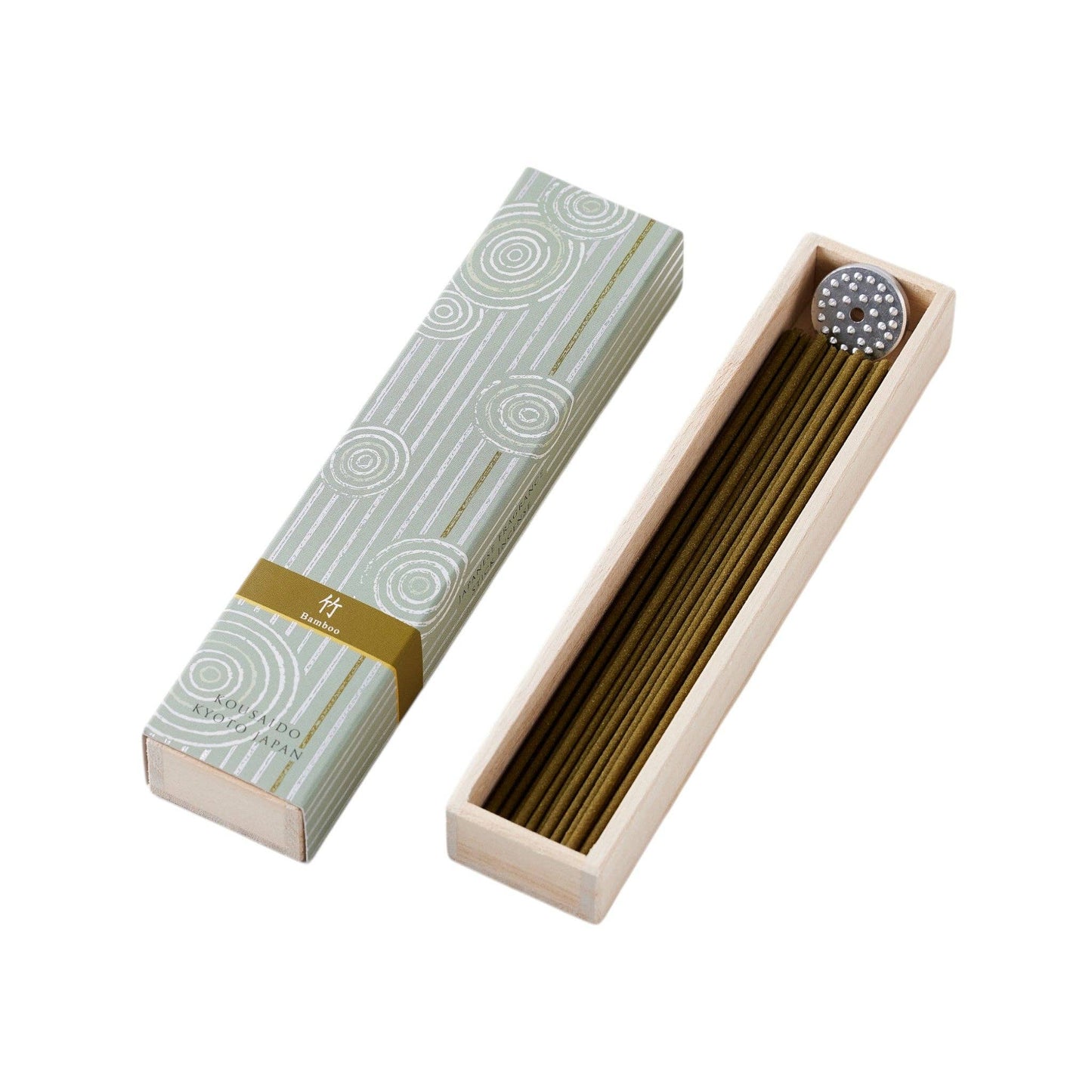 Kousaido Hyakuraku - Kou Bamboo Organic Incense - The Continental Ranch