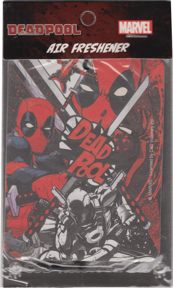 Air Freshener - Deadpool - Katanas (Strawberry Scented) - The Continental Ranch