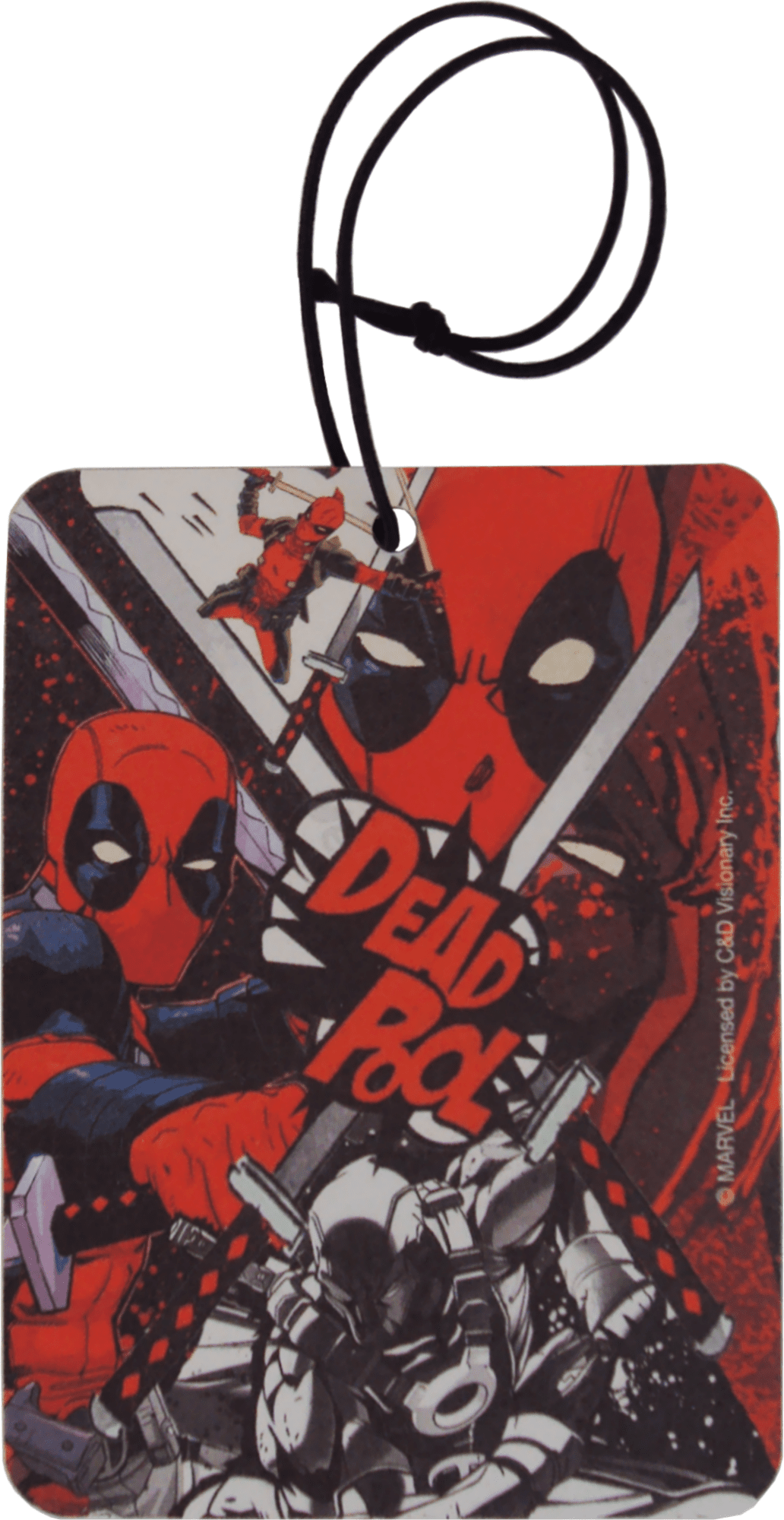 Air Freshener - Deadpool - Katanas (Strawberry Scented) - The Continental Ranch