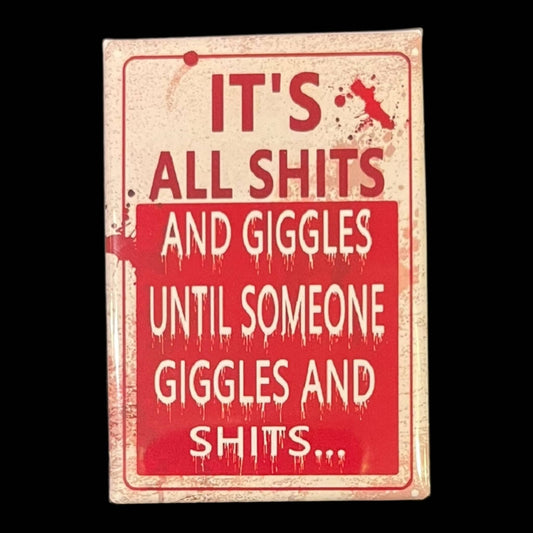 Funny Shits & Giggles 2x3" Fridge Magnet - The Continental Ranch