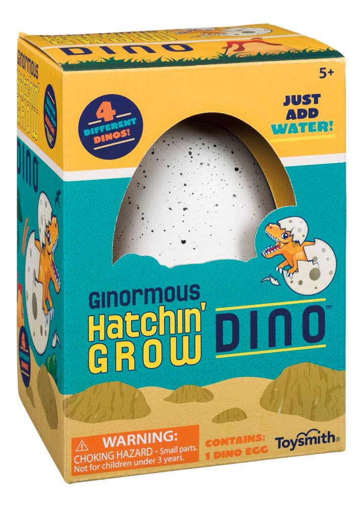 Ginormous Hatchin' Grow Dino Egg, Just Add Water - The Continental Ranch