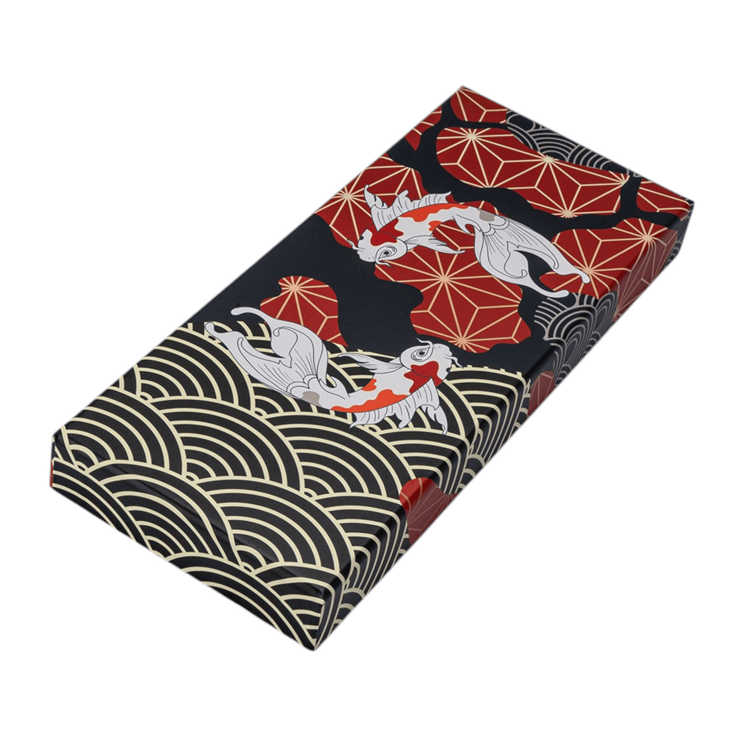 Japanese Koi Fish 2 Pair Chopsticks and Rests Set (1/100) - The Continental Ranch