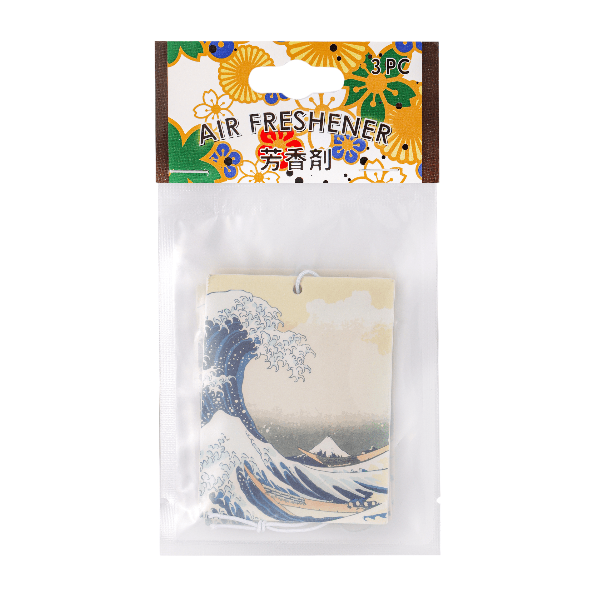 Kanagawa Wave 3 Piece Air Freshener Pack White Sage Scent (6/168) - The Continental Ranch