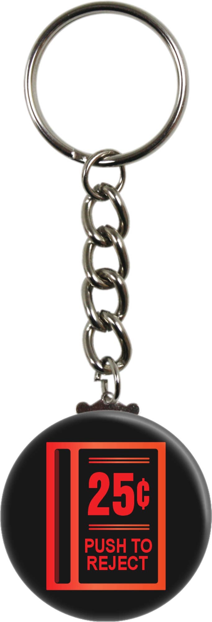 Keychain - Arcade Game 25¢ Coin Slot - The Continental Ranch