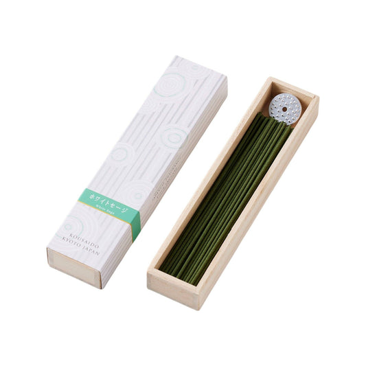 Kousaido Hyakuraku - Kou White Sage Organic Incense - The Continental Ranch