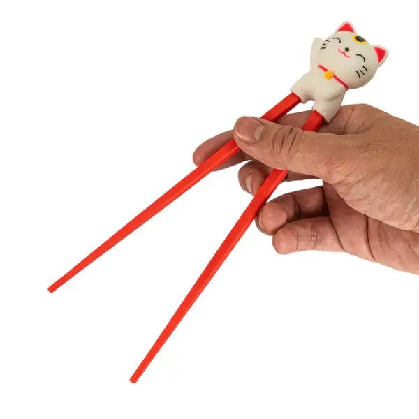 Lucky Cat Training Chopsticks for kids and adults - The Continental Ranch