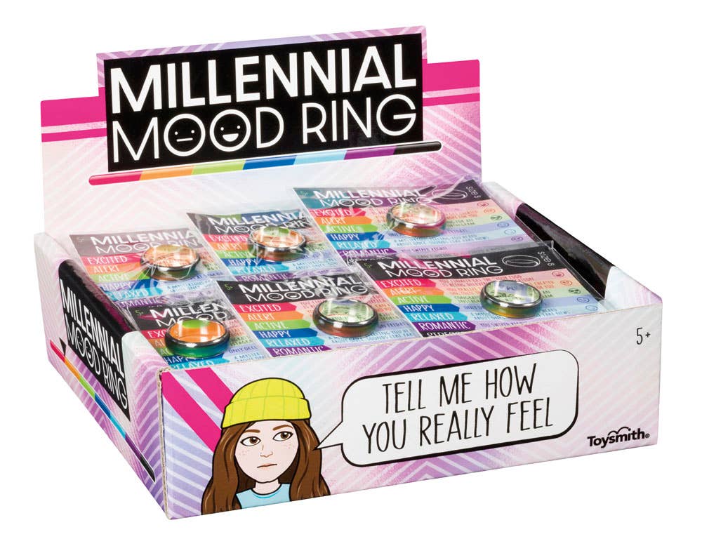 Millennial Mood Rings, Witty, Trend Right Moods - The Continental Ranch