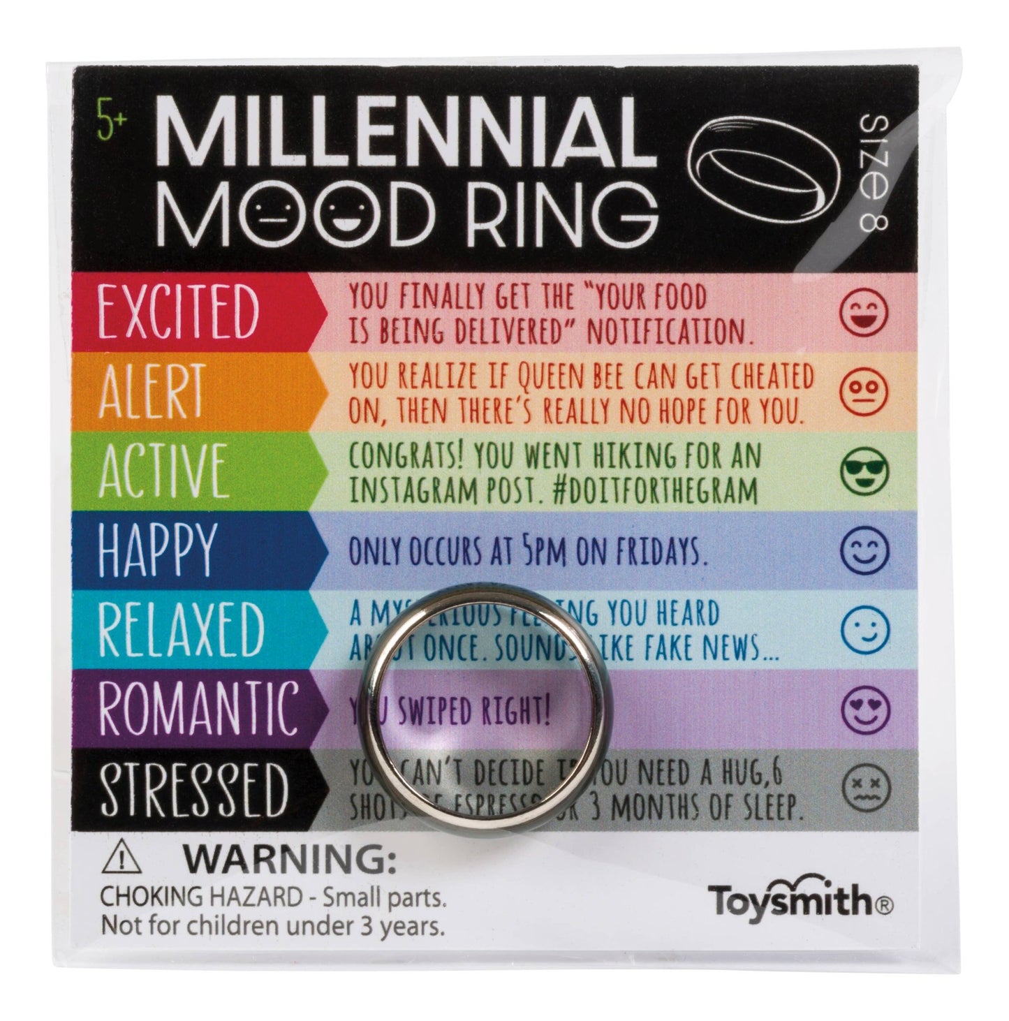 Millennial Mood Rings, Witty, Trend Right Moods - The Continental Ranch