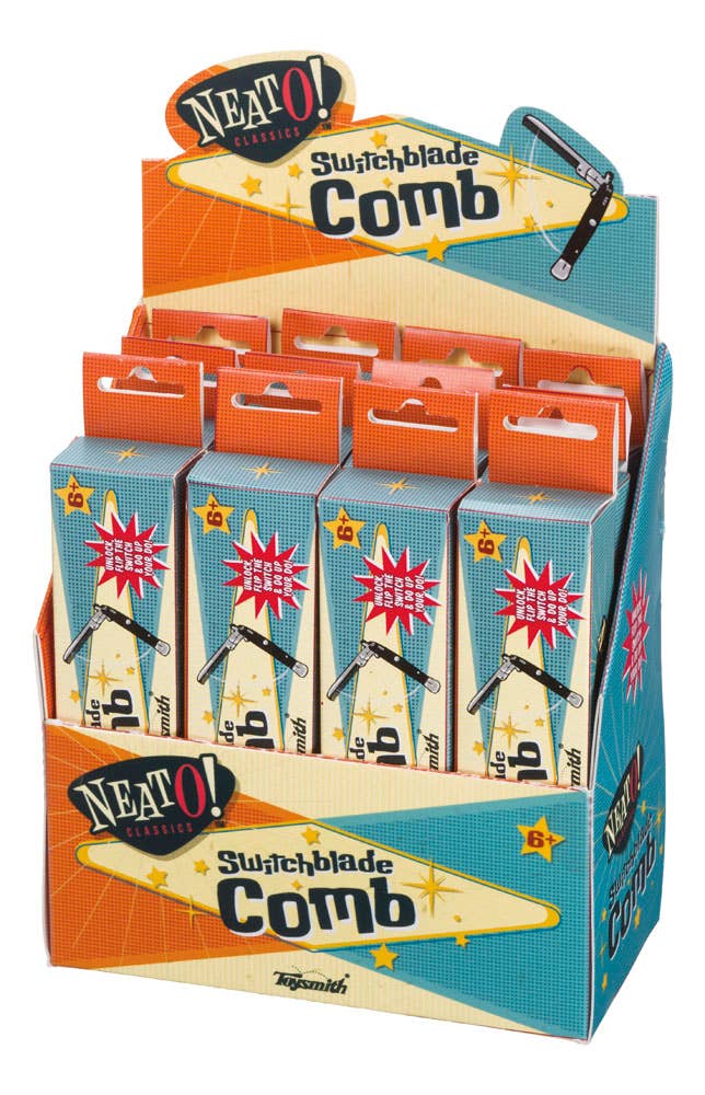Neato! Switchblade Comb, Retro Classic, vintage toys - The Continental Ranch