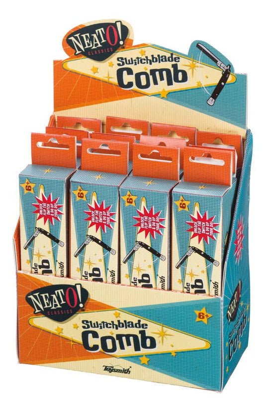 Neato! Switchblade Comb, Retro Classic, vintage toys - The Continental Ranch
