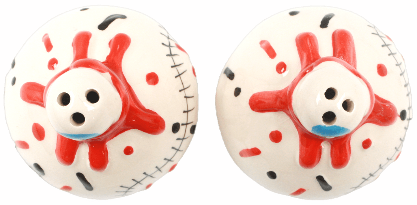 Salt & Pepper Shakers - Sourpuss - Bloody Cupcake Horror - The Continental Ranch
