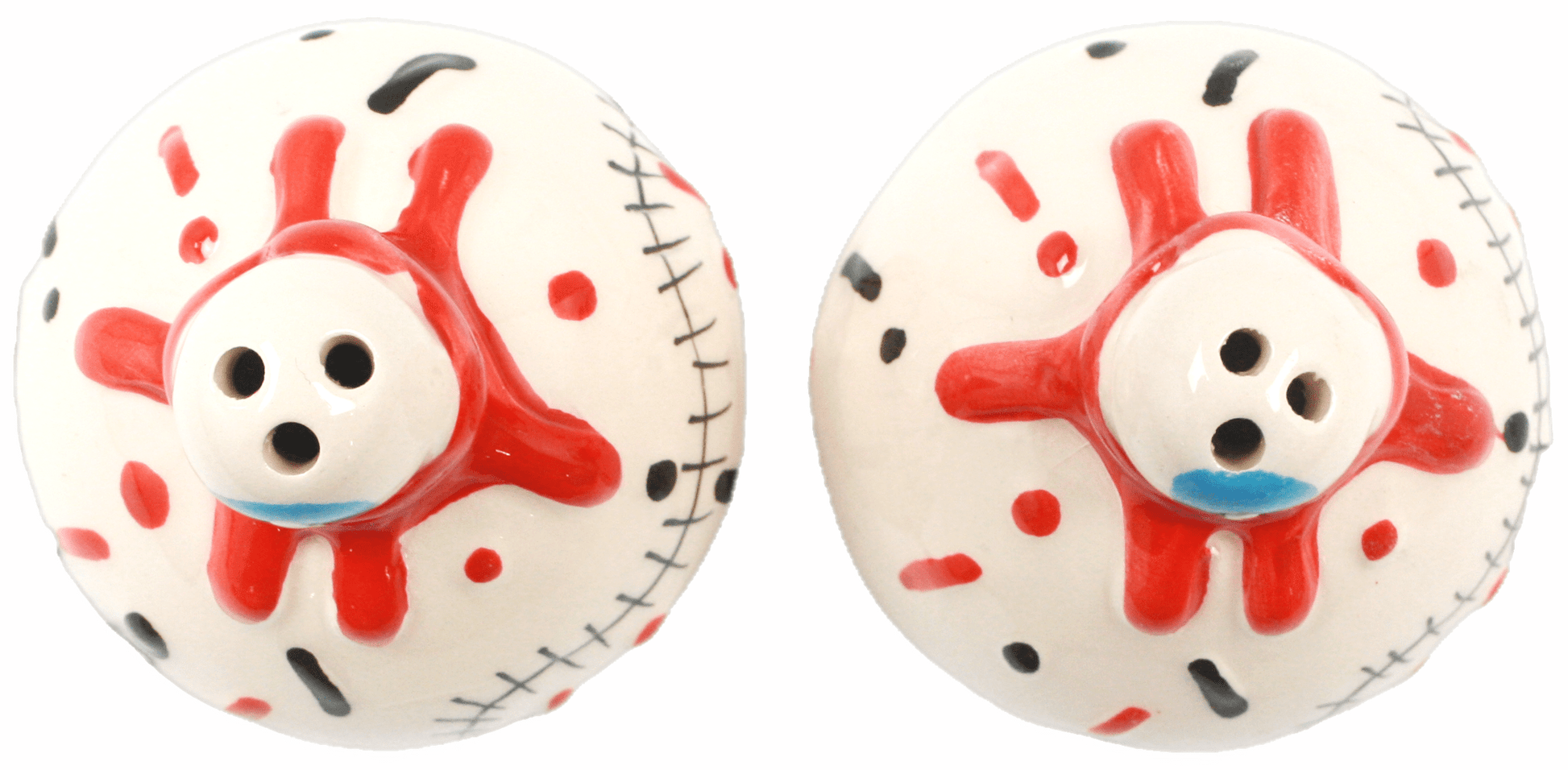 Salt & Pepper Shakers - Sourpuss - Bloody Cupcake Horror - The Continental Ranch