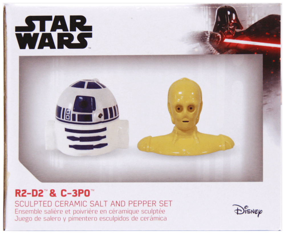 Salt & Pepper Shakers - Star Wars - R2 - D2 And C - 3PO - The Continental Ranch