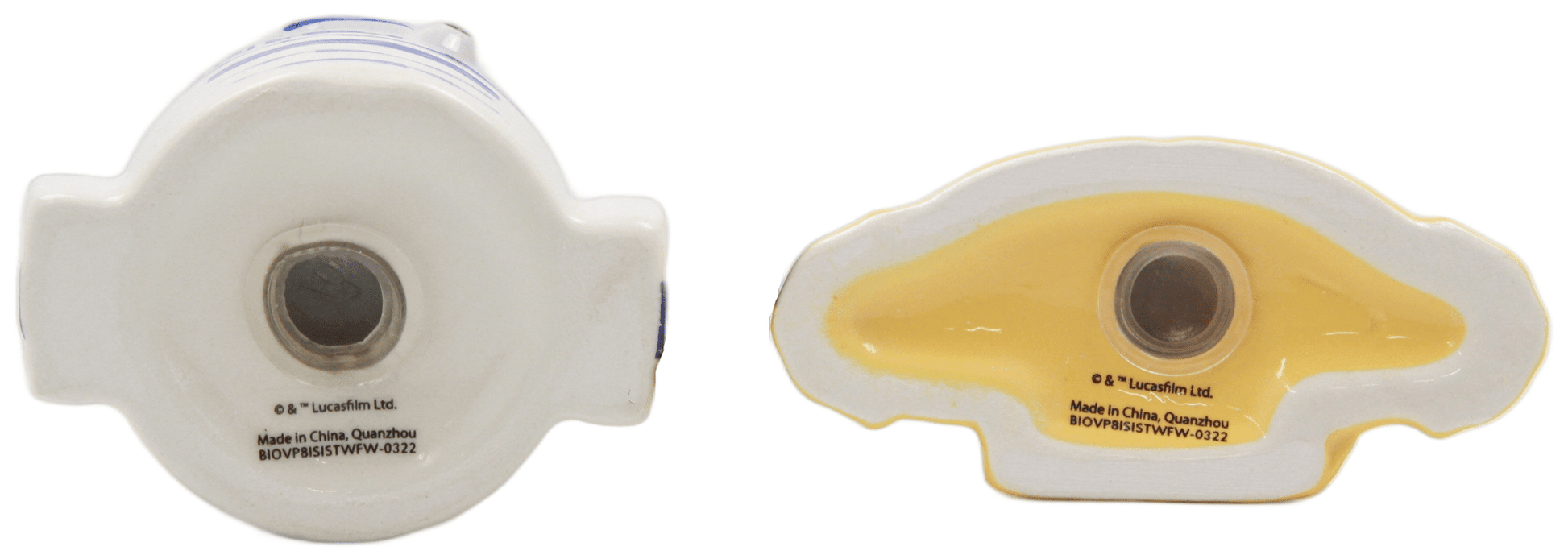 Salt & Pepper Shakers - Star Wars - R2 - D2 And C - 3PO - The Continental Ranch