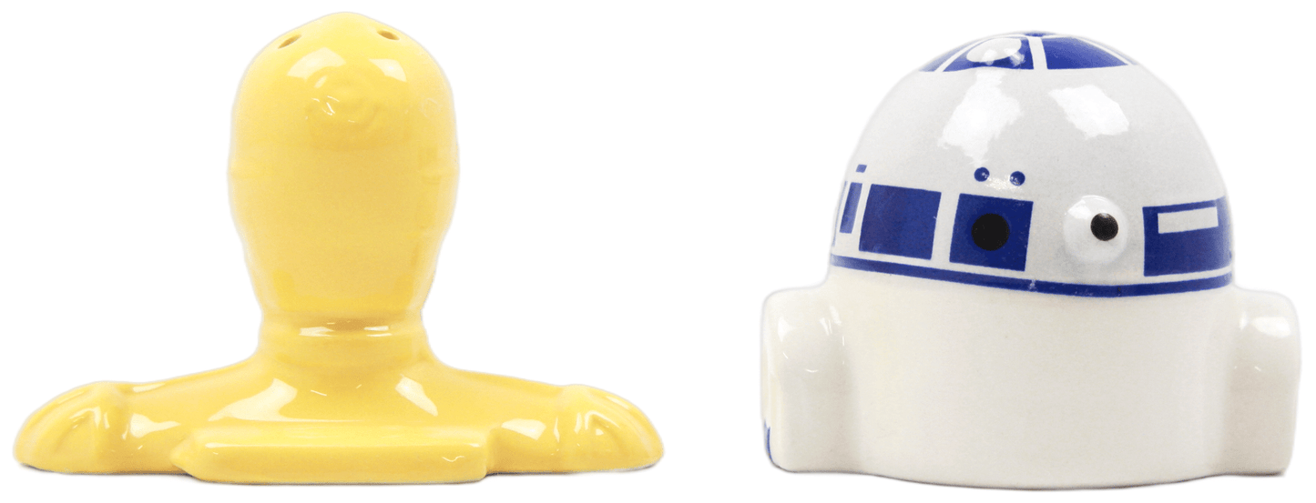 Salt & Pepper Shakers - Star Wars - R2 - D2 And C - 3PO - The Continental Ranch