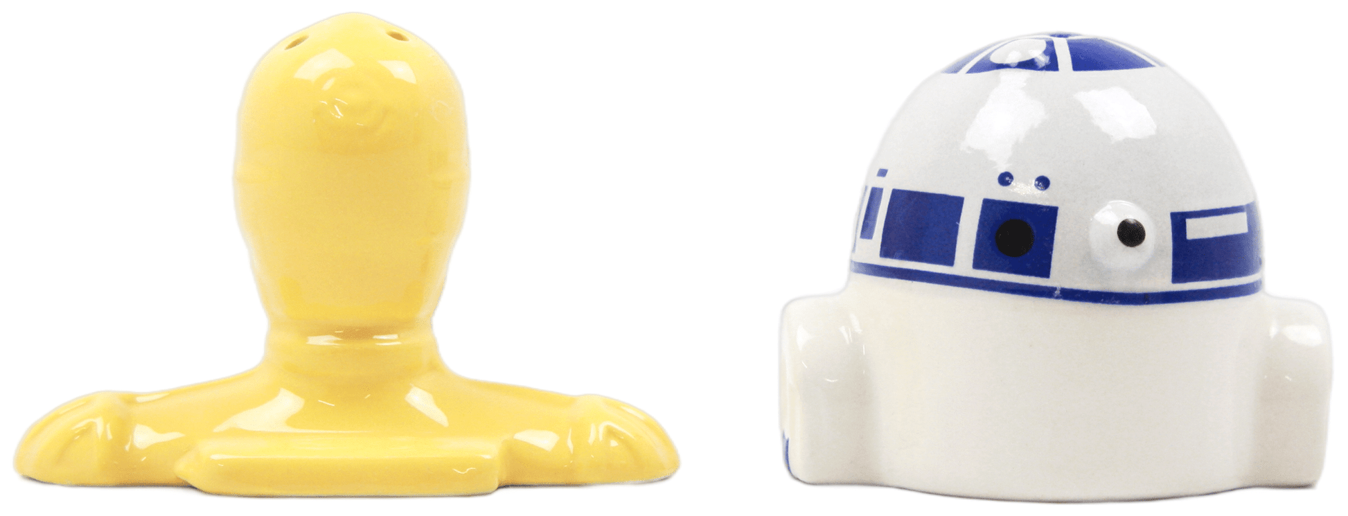 Salt & Pepper Shakers - Star Wars - R2 - D2 And C - 3PO - The Continental Ranch