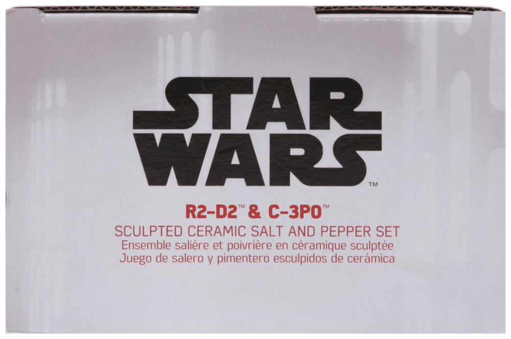 Salt & Pepper Shakers - Star Wars - R2 - D2 And C - 3PO - The Continental Ranch