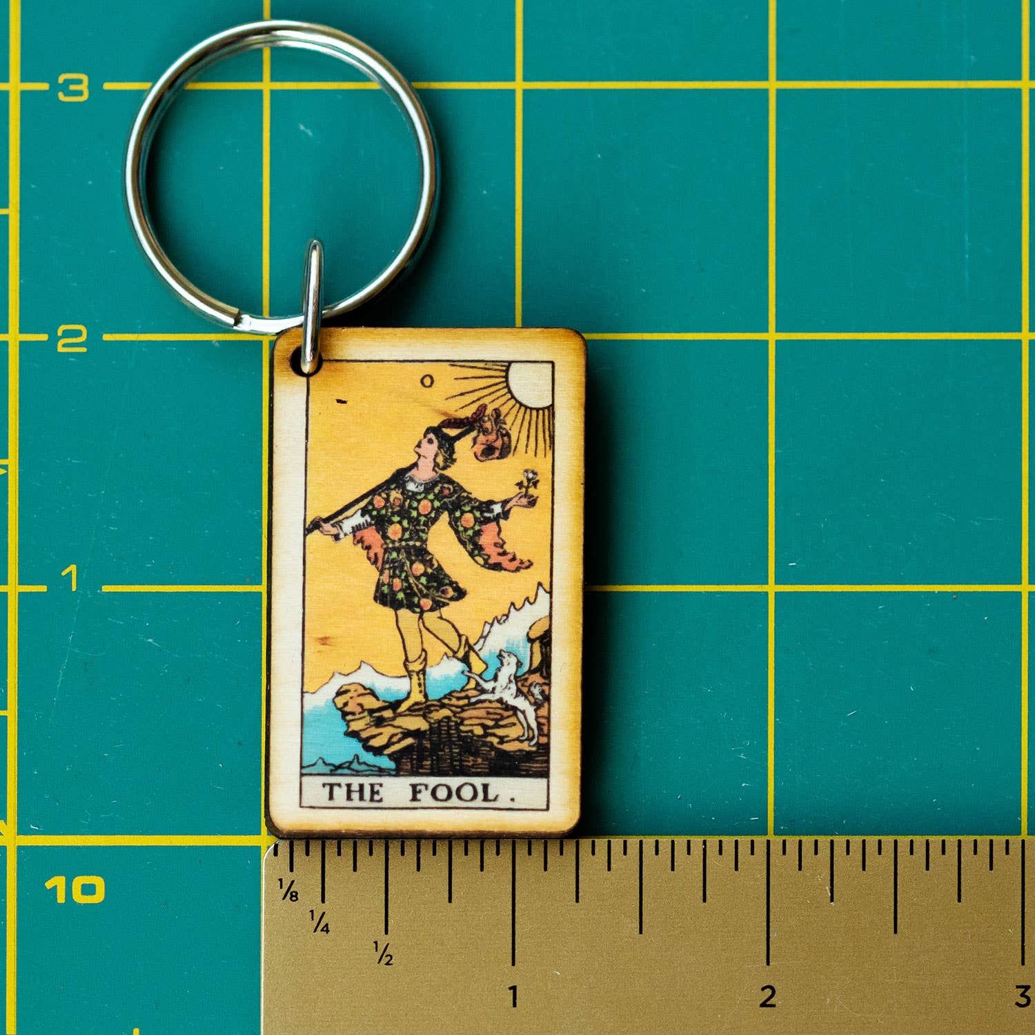 Tarot - 0 - The Fool Keychain - The Continental Ranch