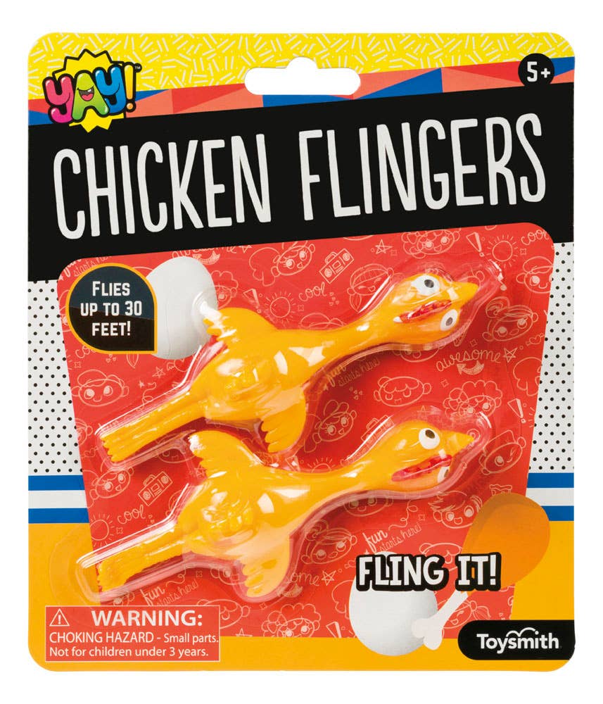 Yay! Chicken Flingers Impulse Toy, Fling Toy, Spring - The Continental Ranch